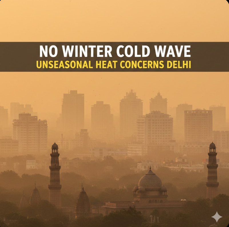 Why Delhi-NCR Isn’t Feeling the Usual Winter Chill: The Science Behind the Warmer December