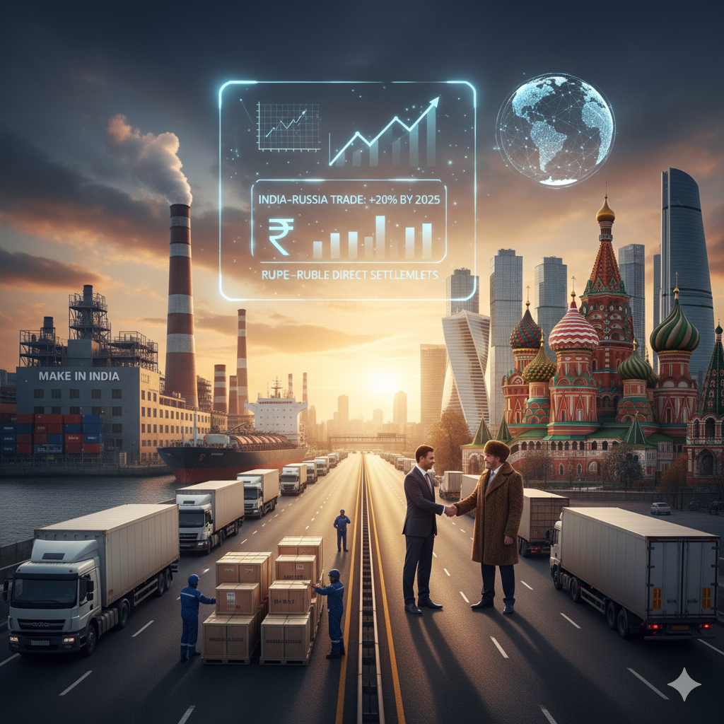 India–Russia Trade 2025: A New Era of Business Opportunities for Indian Companies