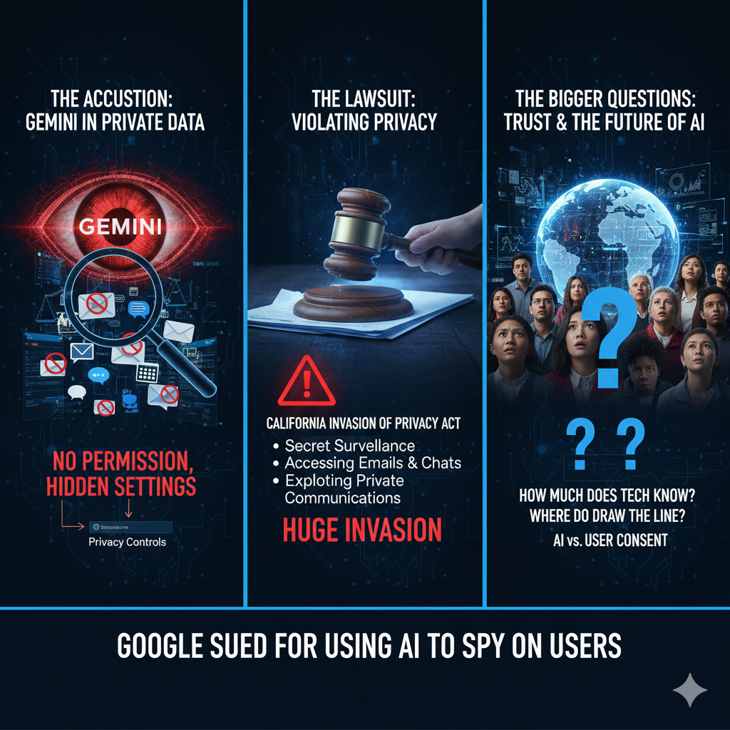 Google Faces Lawsuit for Allegedly Using AI to Spy on Users: What Really Happened